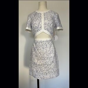 STAUD Mini Perla dress NWT Size 6